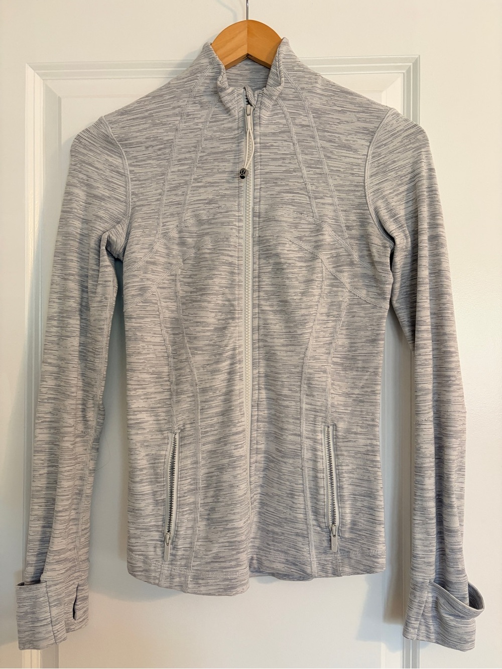 Lululemon Light Gray Align jacket size 4